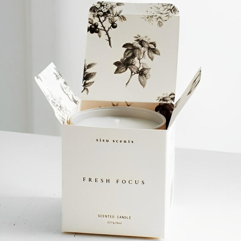 Cardstock Candle Packaging Box (3)