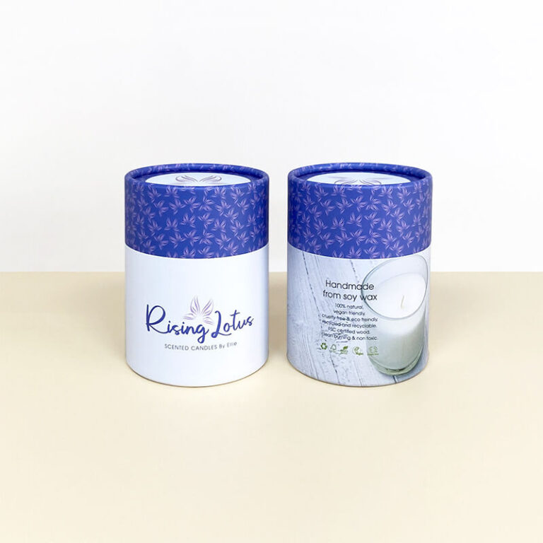 Cylinder Candle Packaging Box (2)