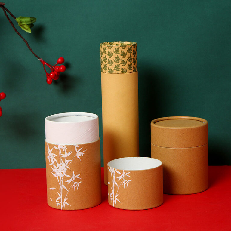 cylinder box paper tube for tea packaging