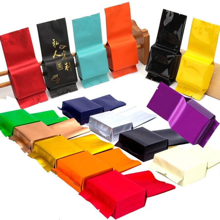 aluminum foil bag for tea packaging