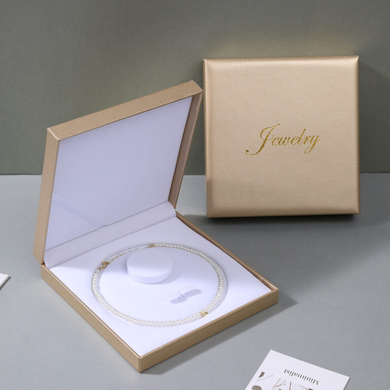 grey PU gift box for jewelry (7)