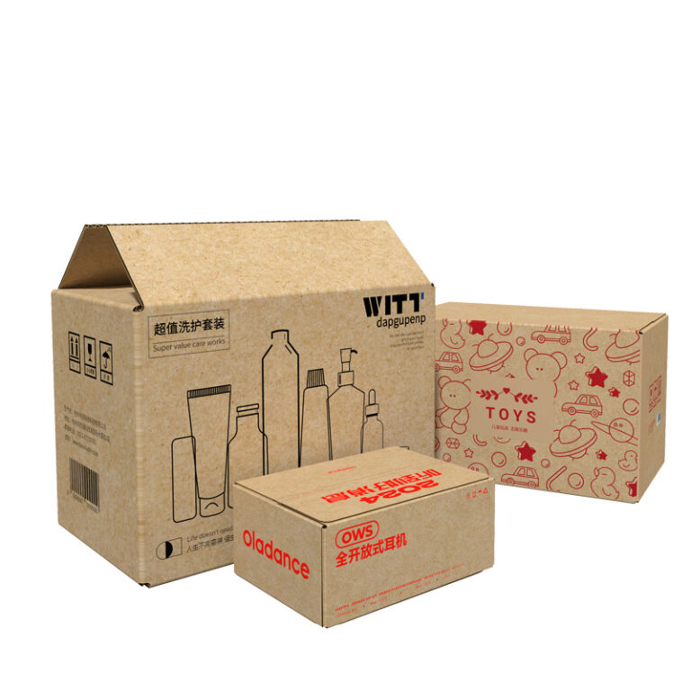 custom cardboard box for shipping factory sale