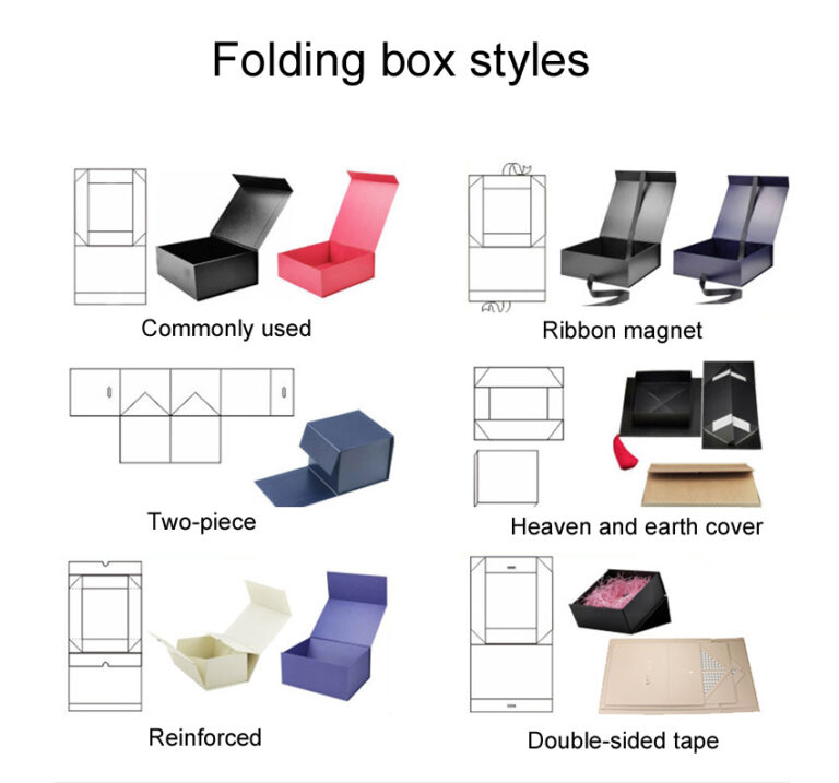 foldable gift box for clothing packaging