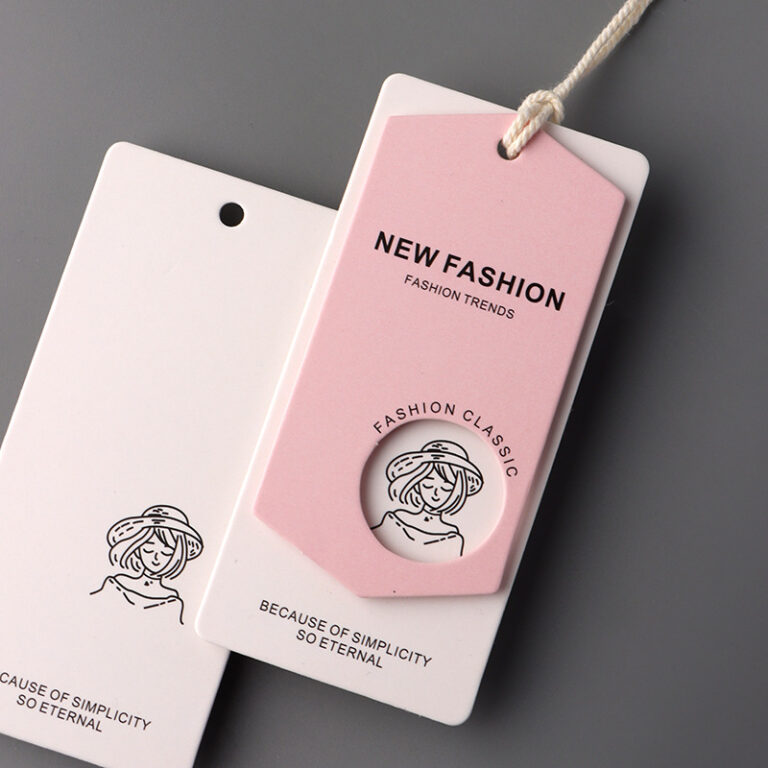 hanging tag for clothing